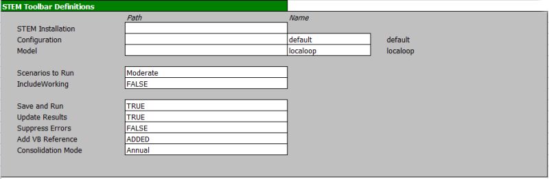Pasting Scenario Element And Result Names Working With The Stem Add In For Excel Exchanging - City Design Collection - High Resolution Quality
