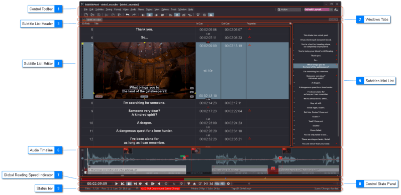 Subtitlenext User Guide Tools Menu - Space Image Collection - Ultra HD Quality