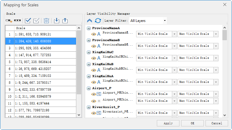 Dynamic Relationship Between The Map Scale Map Range And Map Scene - Classic Dark Art - Desktop