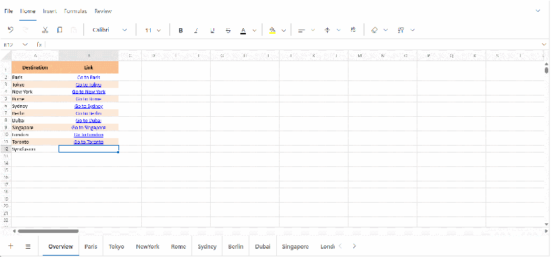 Hyperlink In The Blazor Spreadsheet Component Syncfusion - Download Elegant Vintage Design | Ultra HD