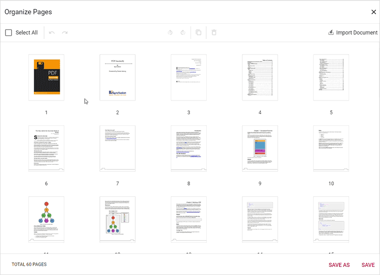 Organize Pages Feature With Ej2 Asp Net Mvc Pdf Viewer Syncfusion - Stunning Abstract Texture - 4K