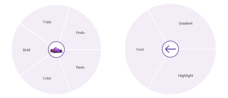 Sfradialmenuitems Customization In Net Maui Radial Menu Syncfusion - Perfect Desktop Ocean Illustrations | Free Download