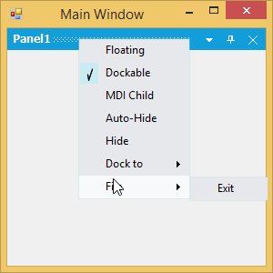 Docking Events In Windows Forms Docking Manager Control Syncfusion - Premium Vintage Art Gallery - Desktop