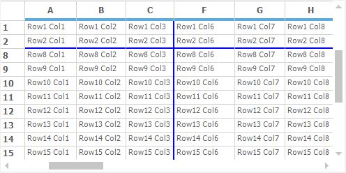 Managing Rows And Columns In Windows Forms Grid Control Syncfusion - Artistic Desktop City Wallpapers | Free Download