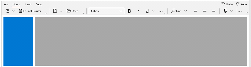 Simplified Layout Winui Ribbon Syncfusion - HD Minimal Backgrounds for Desktop