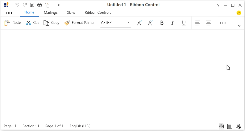 A New Simplified Layout In Wpf Ribbon Control Syncfusion Blogs - Geometric Illustration Collection - HD Quality