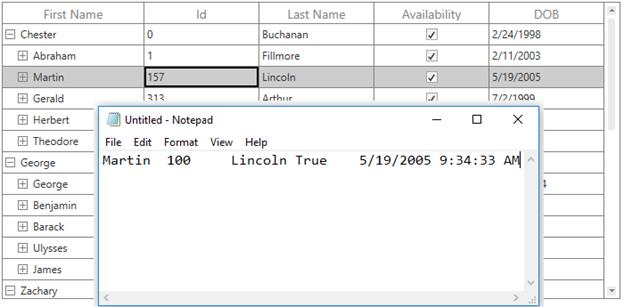 Clipboard Operations In Wpf Treegrid Control Syncfusion - Amazing Colorful Art - 4K