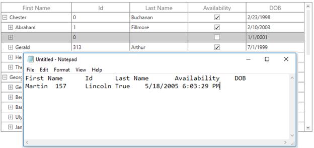 Clipboard Operations In Wpf Datagrid Control Syncfusion - Premium Vintage Photo Gallery - Full HD