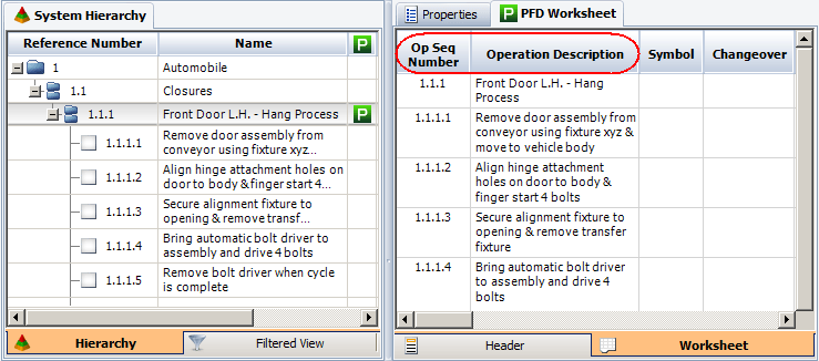 pfd worksheets process flow diagrams