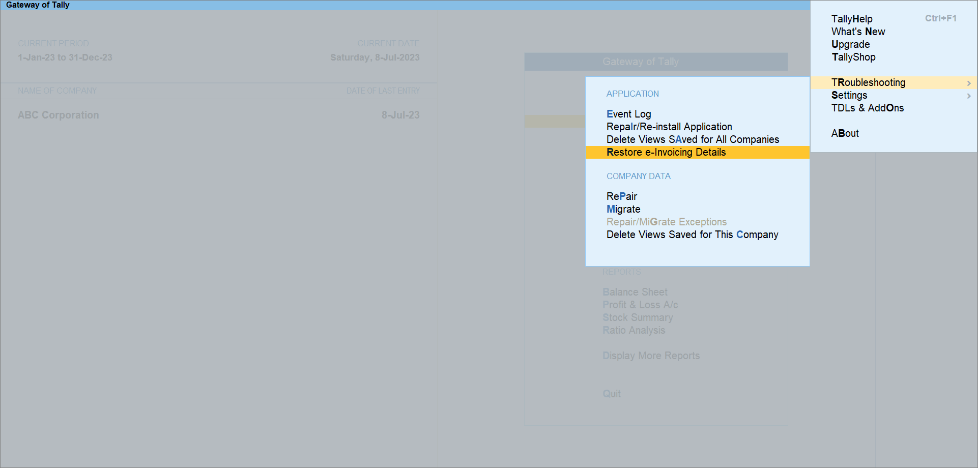 How to Generate e-Invoice Online Using TallyPrime (KSA e-Invoice Integration Phase) (9) How to Generate e-Invoice Online Using TallyPrime (KSA e-Invoice Integration Phase) (9)