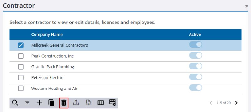 View A Contractor Record - Premium Space Picture Gallery - HD
