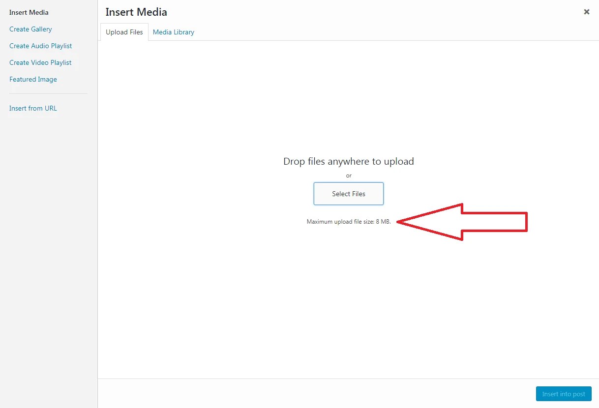 How to increase the maximum file upload size in WordPress