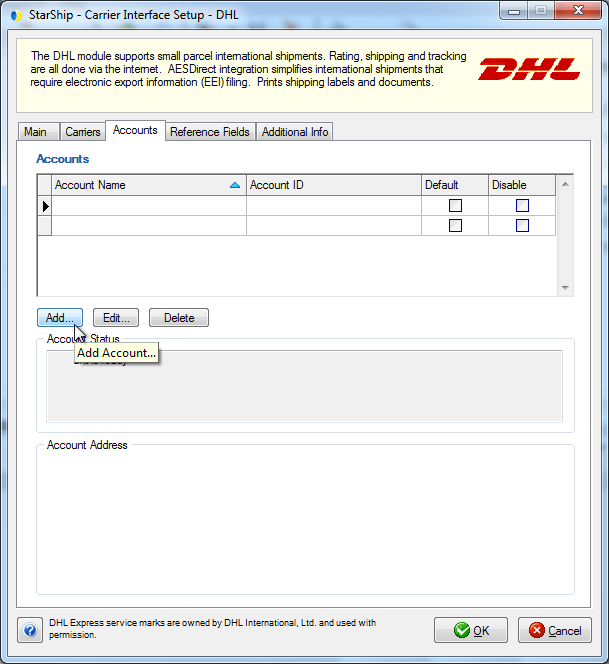 Learn how to sign in to your at&t account. Dhl Setup