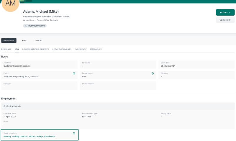 Adding And Managing Work Schedules Workable Help - Premium Vintage Image Gallery - 4K