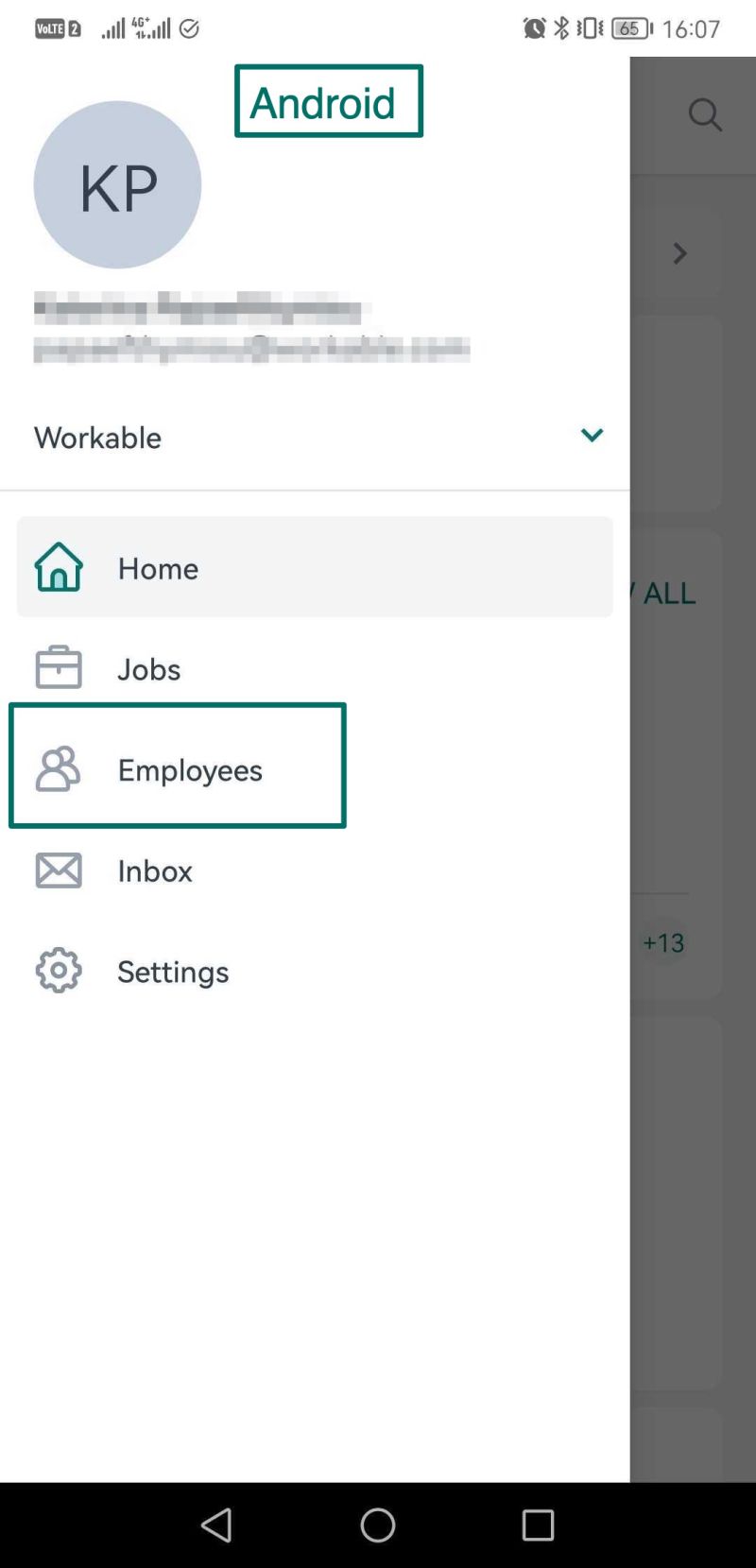 Mobile Dashboard Overview Workable Help - Premium Space Texture Gallery - High Resolution