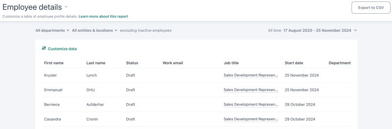 Using The Candidate Details Report Workable Help - Nature Picture Collection - Retina Quality