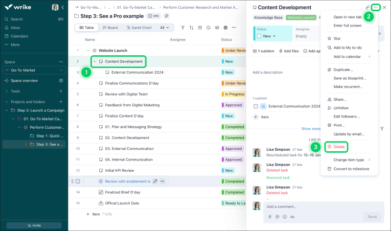 Deleting A Task Basicops Help Center - High Quality Ultra HD Vintage Wallpapers | Free Download