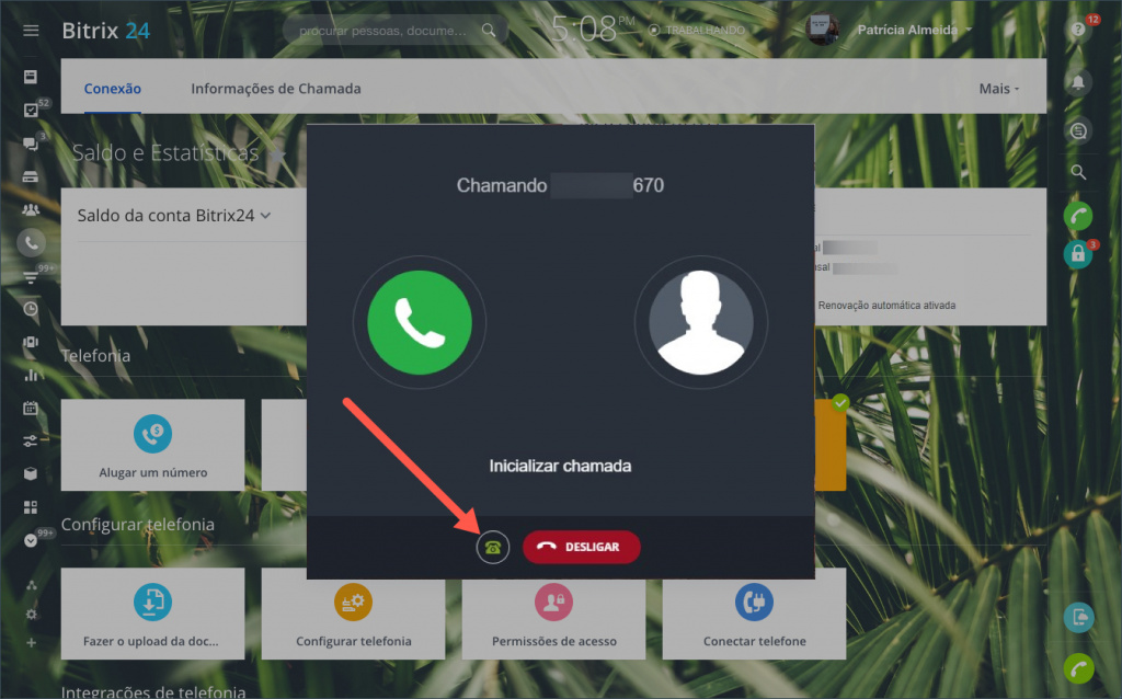 Encaminhar Chamada De Aparelho Sip Para Navegador