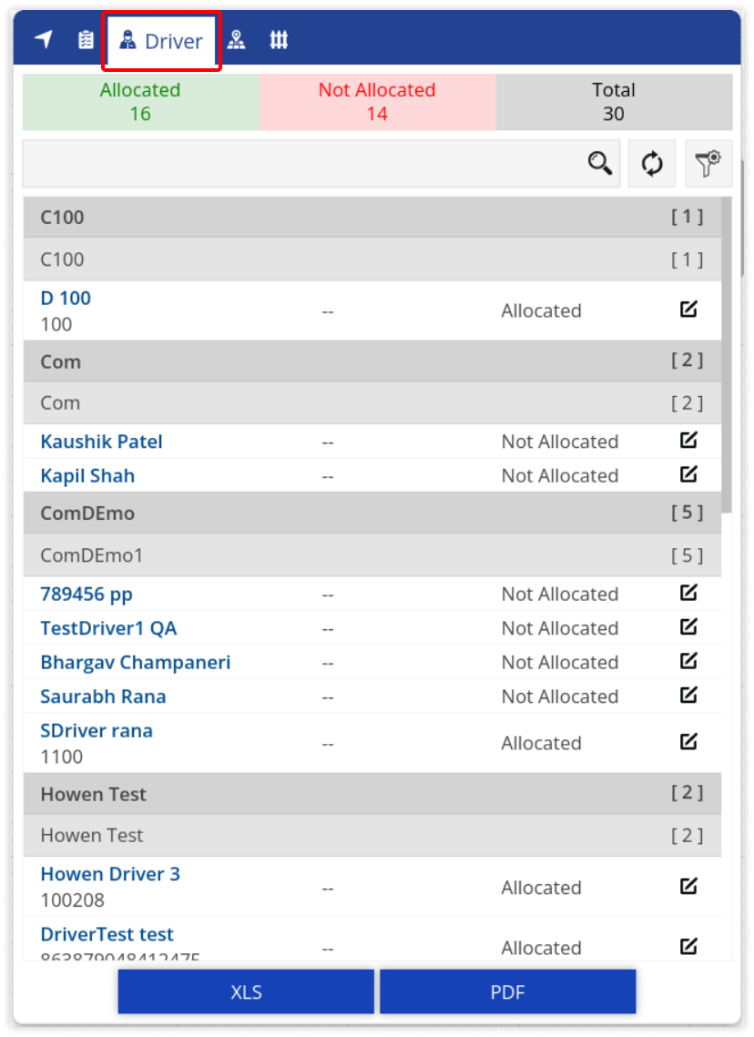 Driver S Bag List Screen - Ultra HD City Images for Desktop