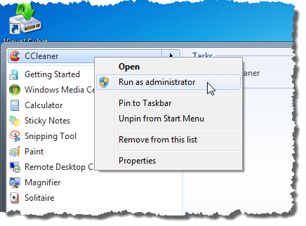 Run Programs as Administrator with Full Rights in Windows