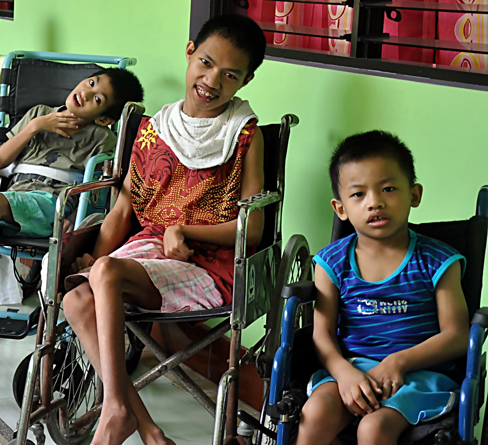 Special Children at the Divine Mercy Apostolate in Manila