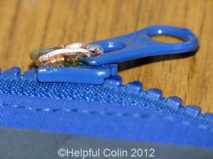 zipper slider repairs
