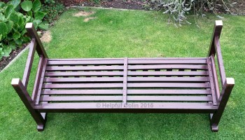 Repairing Rotten Garden Seat Legs