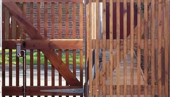 See Through Gate Front and Rear