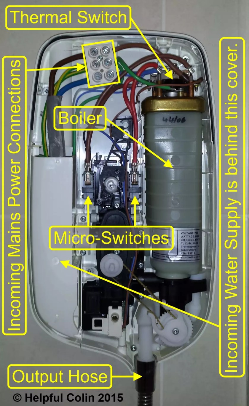 mira shower thermal switch