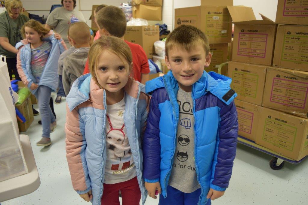 Children in Appalachian counties receive free winter coats