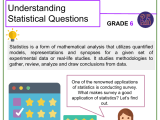Understanding Statistical Questions Helping With Math