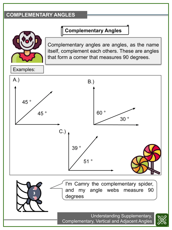 If you're behind a web filter, please make sure that the domains *.kastatic.org and *.kasandbox.org are unblocked. Understanding Supplementary Vertical And Adjacent Angles Worksheets