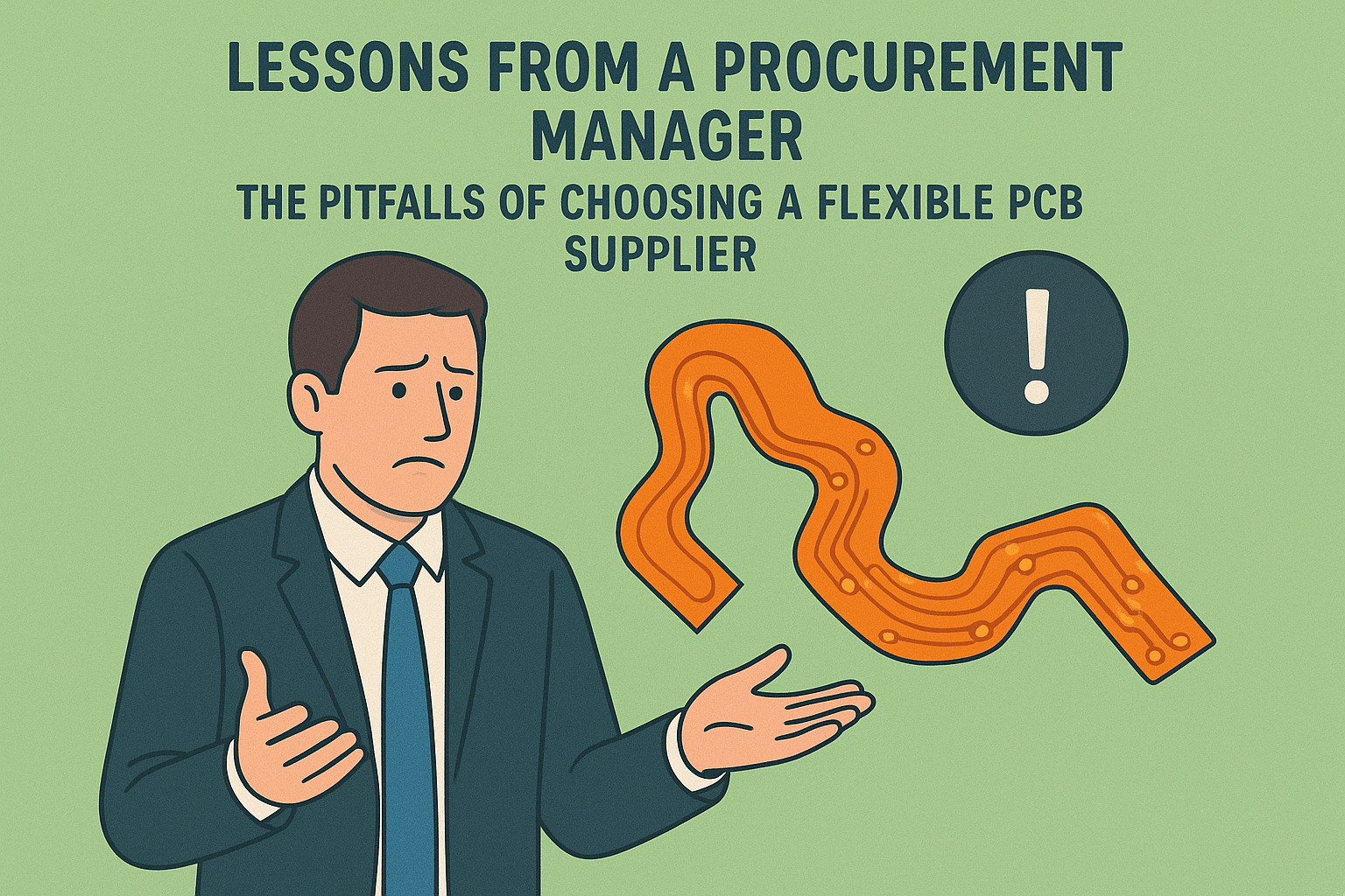 Lessons from a procurement manager the pitfalls of choosing a flexible pcb supplier