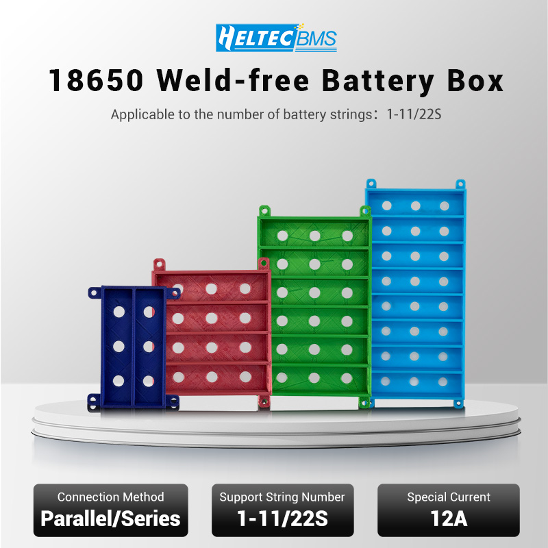 Weld-free 18650 Battery Holder/box Pure Copper High Current