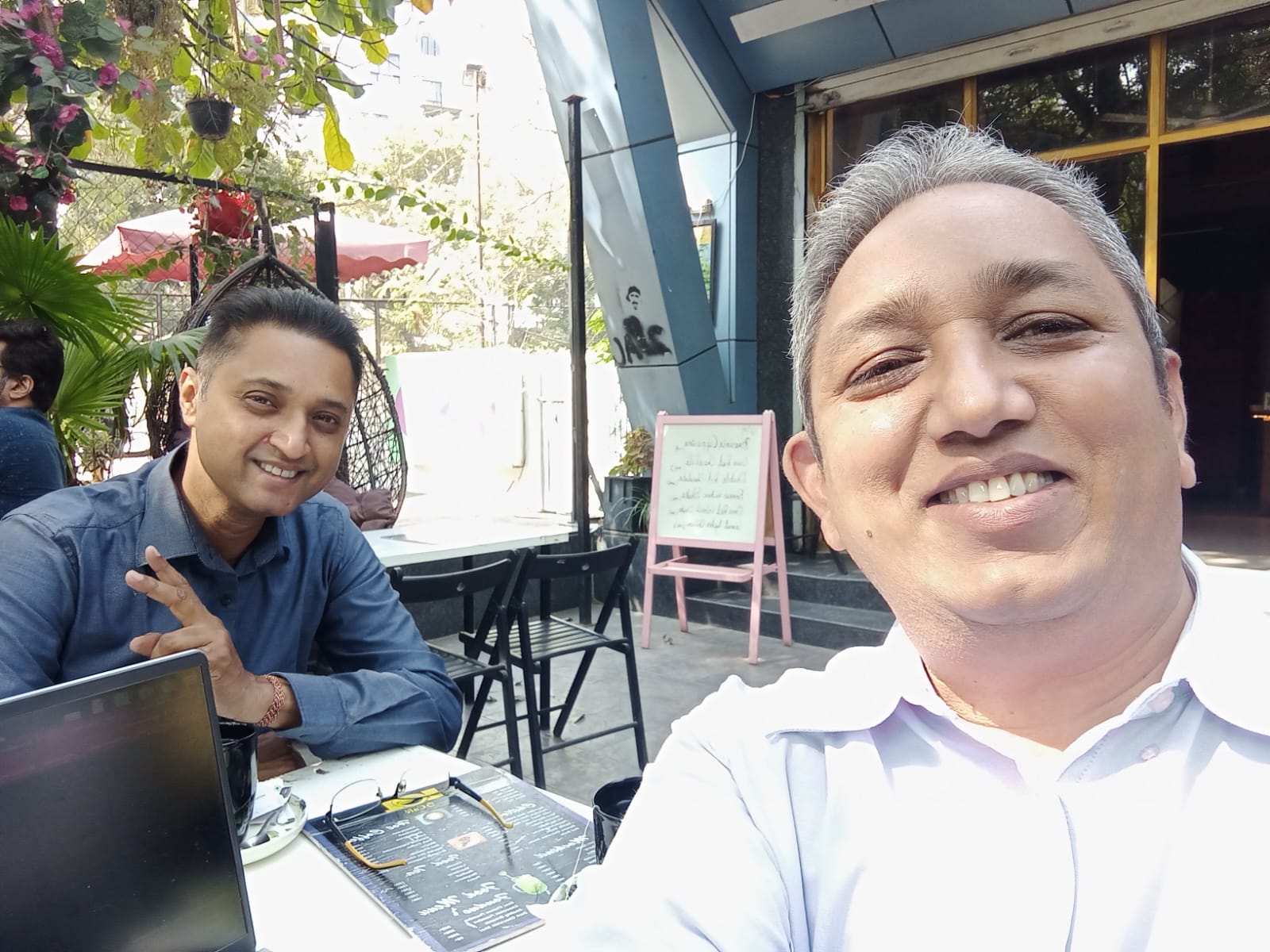 With the Regional Head of DCB Bank - a friend and colleague