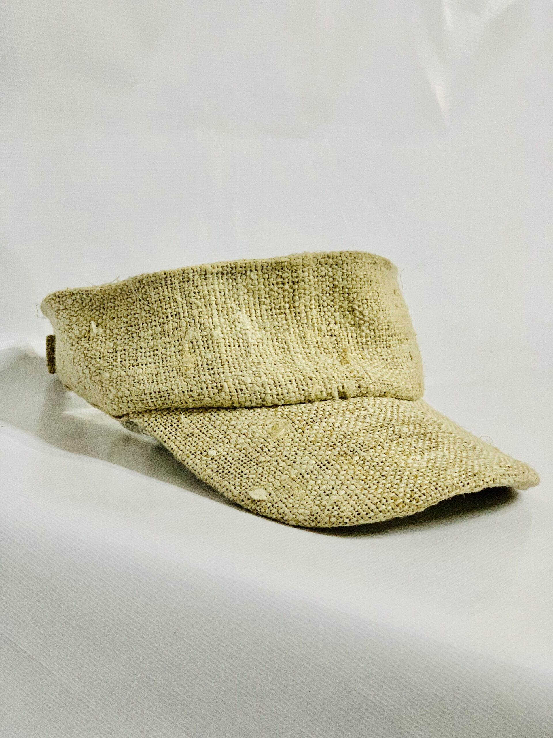 Natural Hemp Visor cap