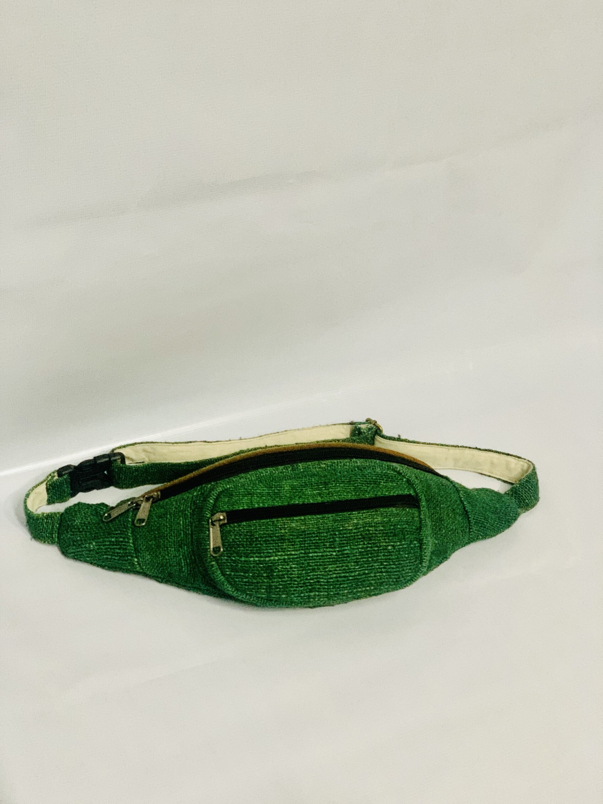 Hemp Green Money Belt