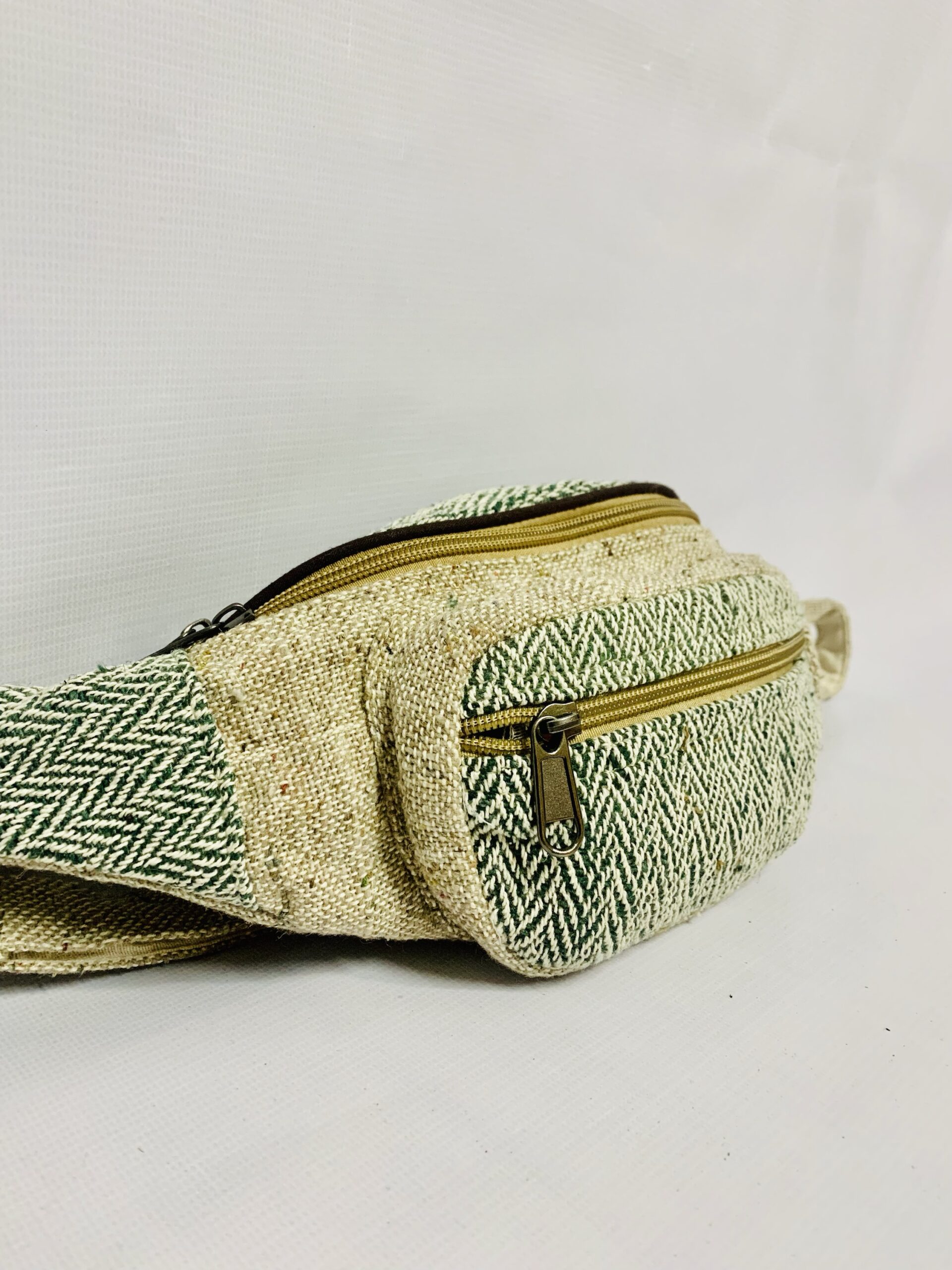 Hemp Cotton Simple Waist Bag