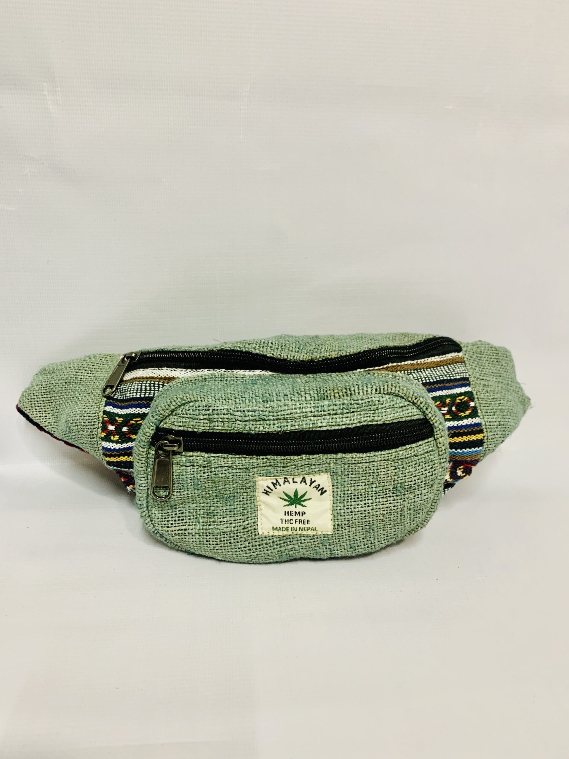 Egg Blue Hemp Gheri money belt