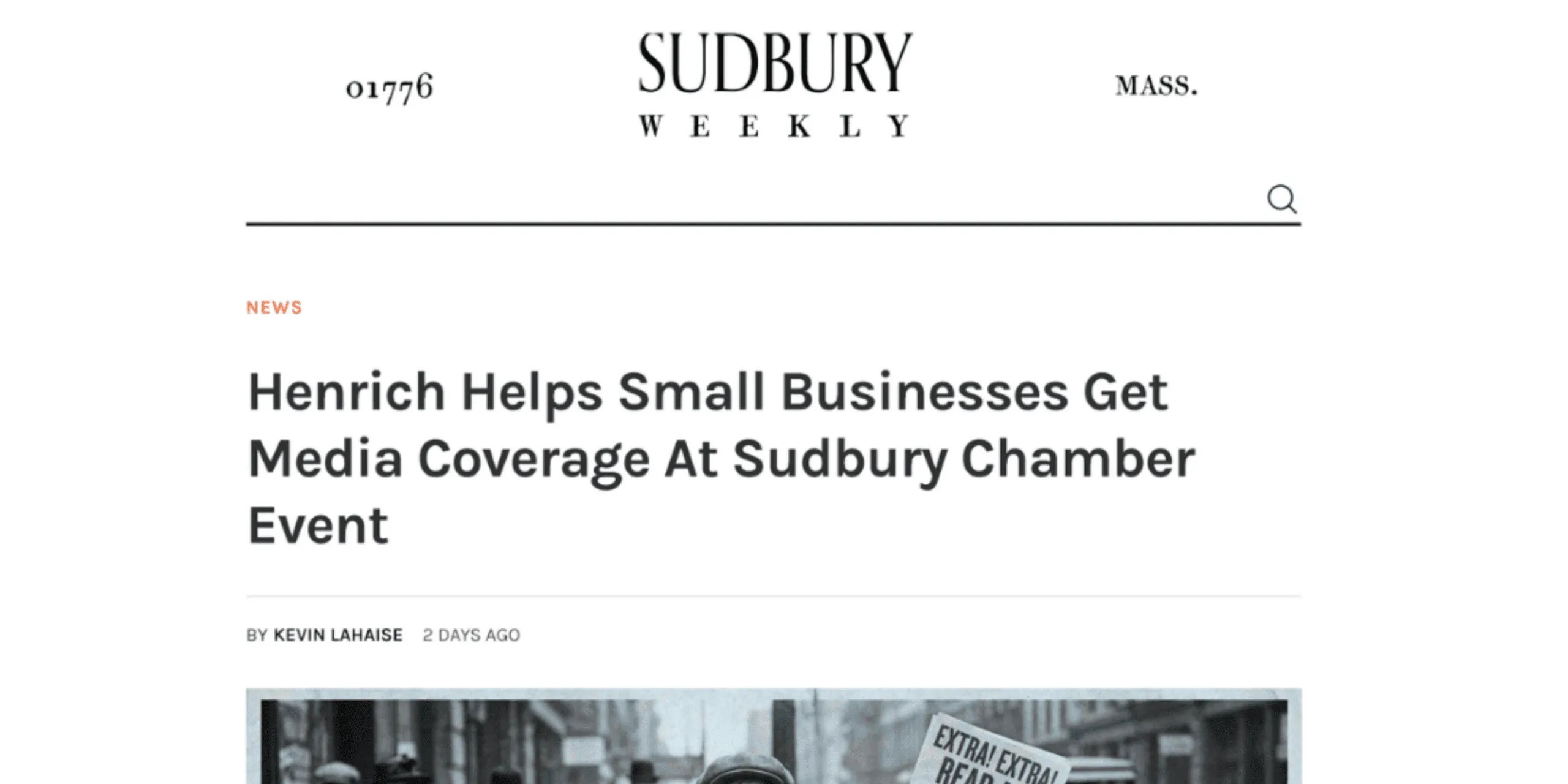 HC’s Chamber Lunch and Learn Earns News Coverage