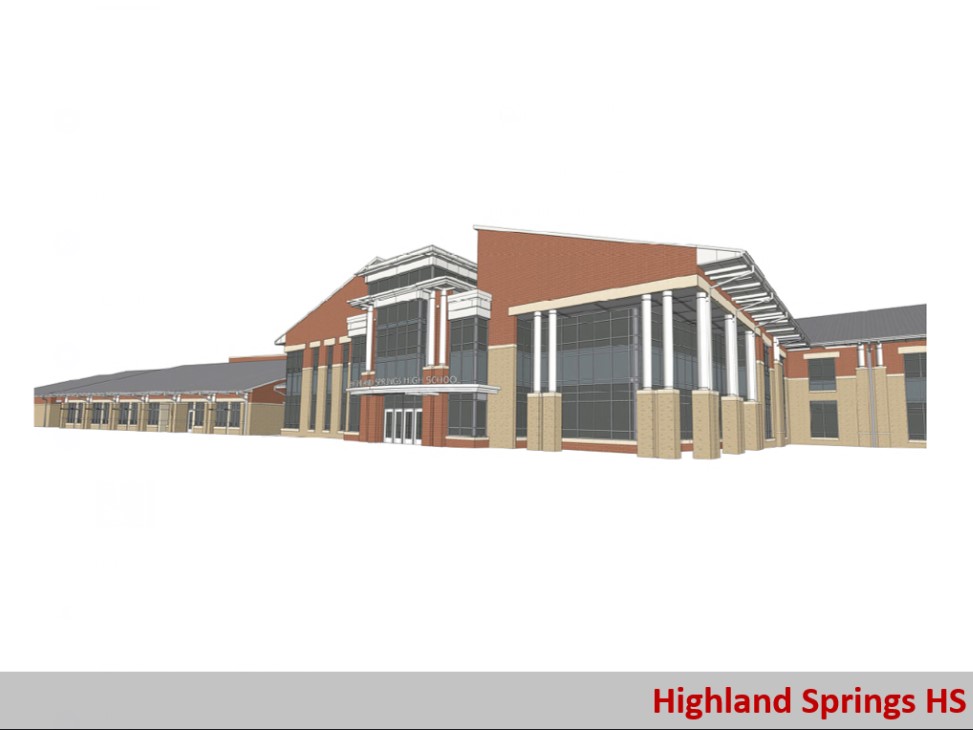 Plans For New Highland Springs Tucker High Schools Advance Toward