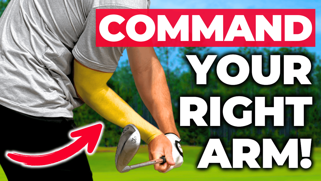How to Finally Command Your Right Arm in Golf Swing!