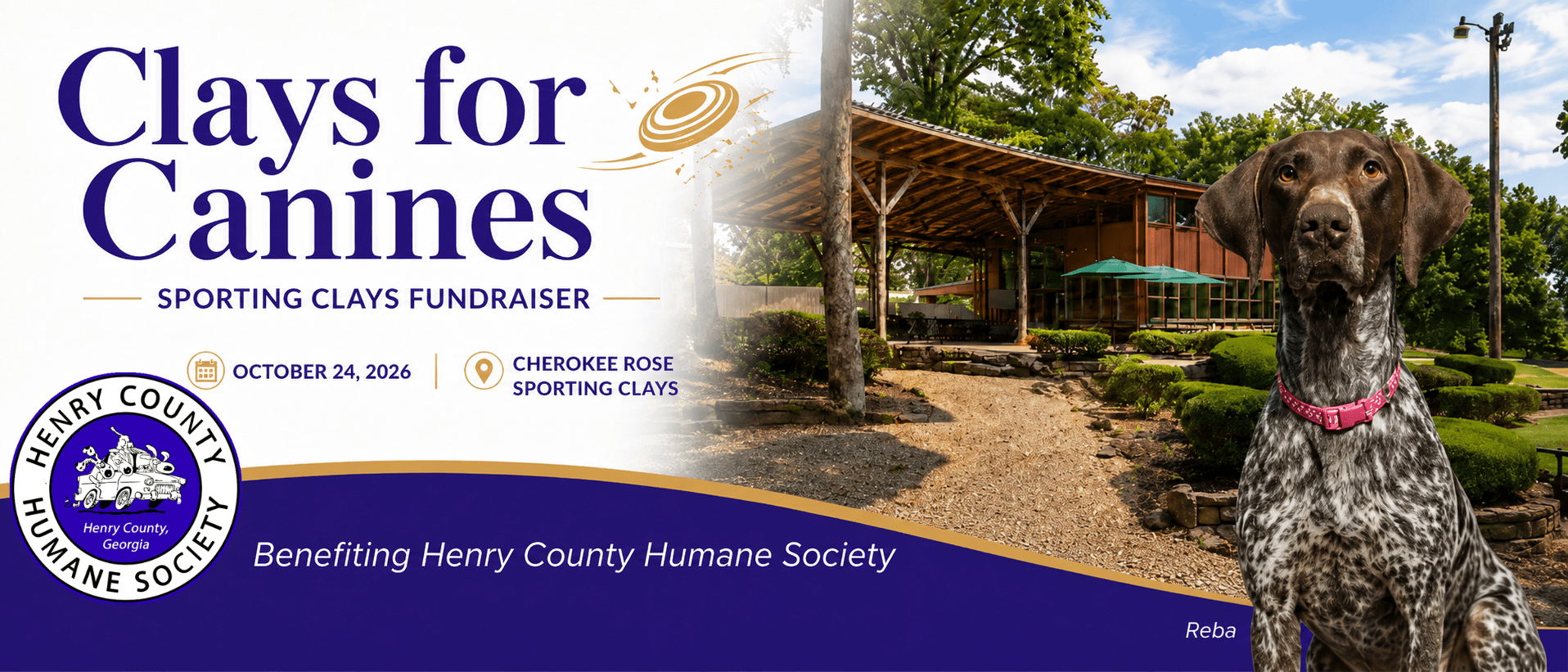 Join our Clays for Canines Fundraiser!
