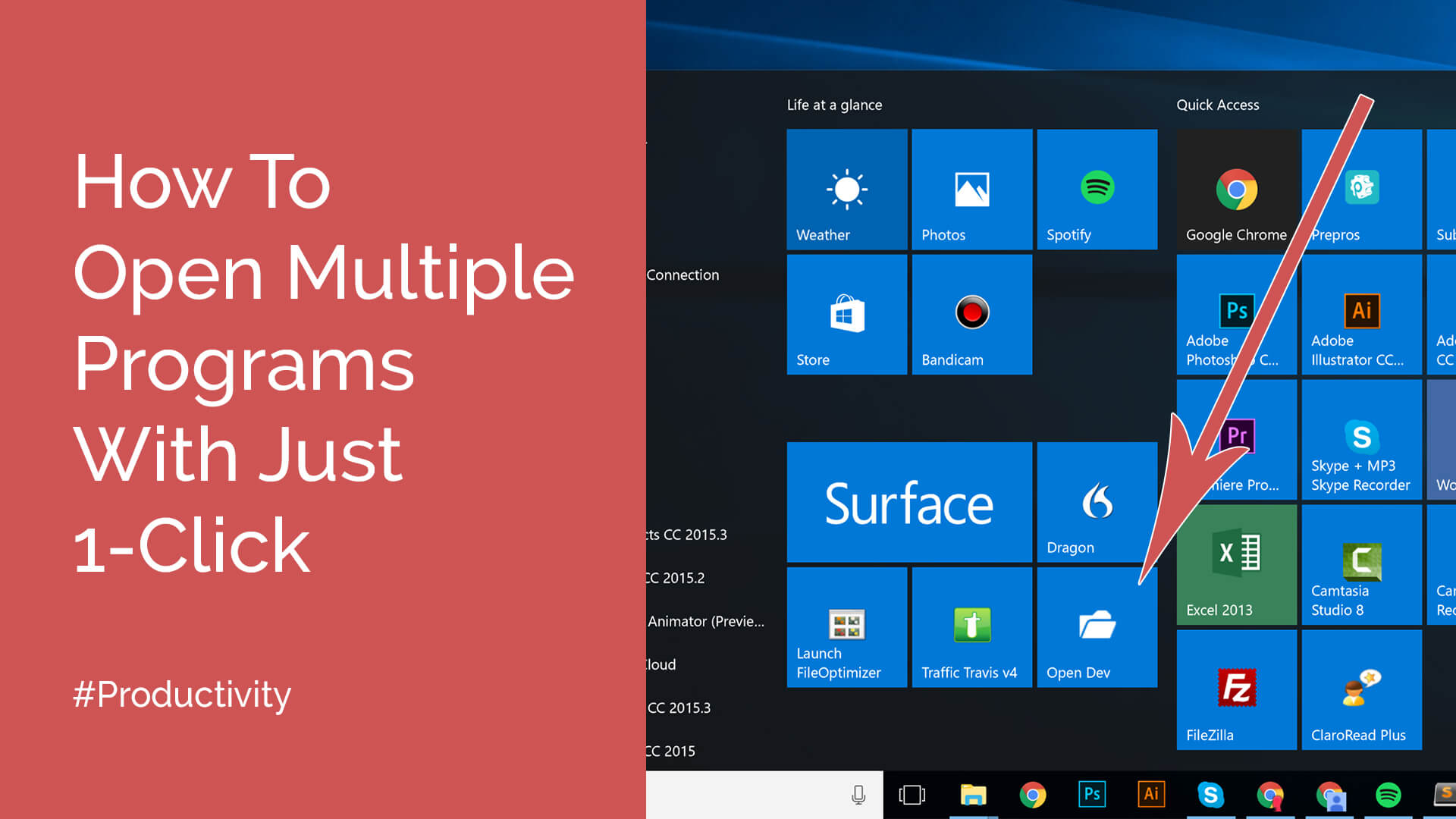 3 easy steps to open multiple programs at once on windows