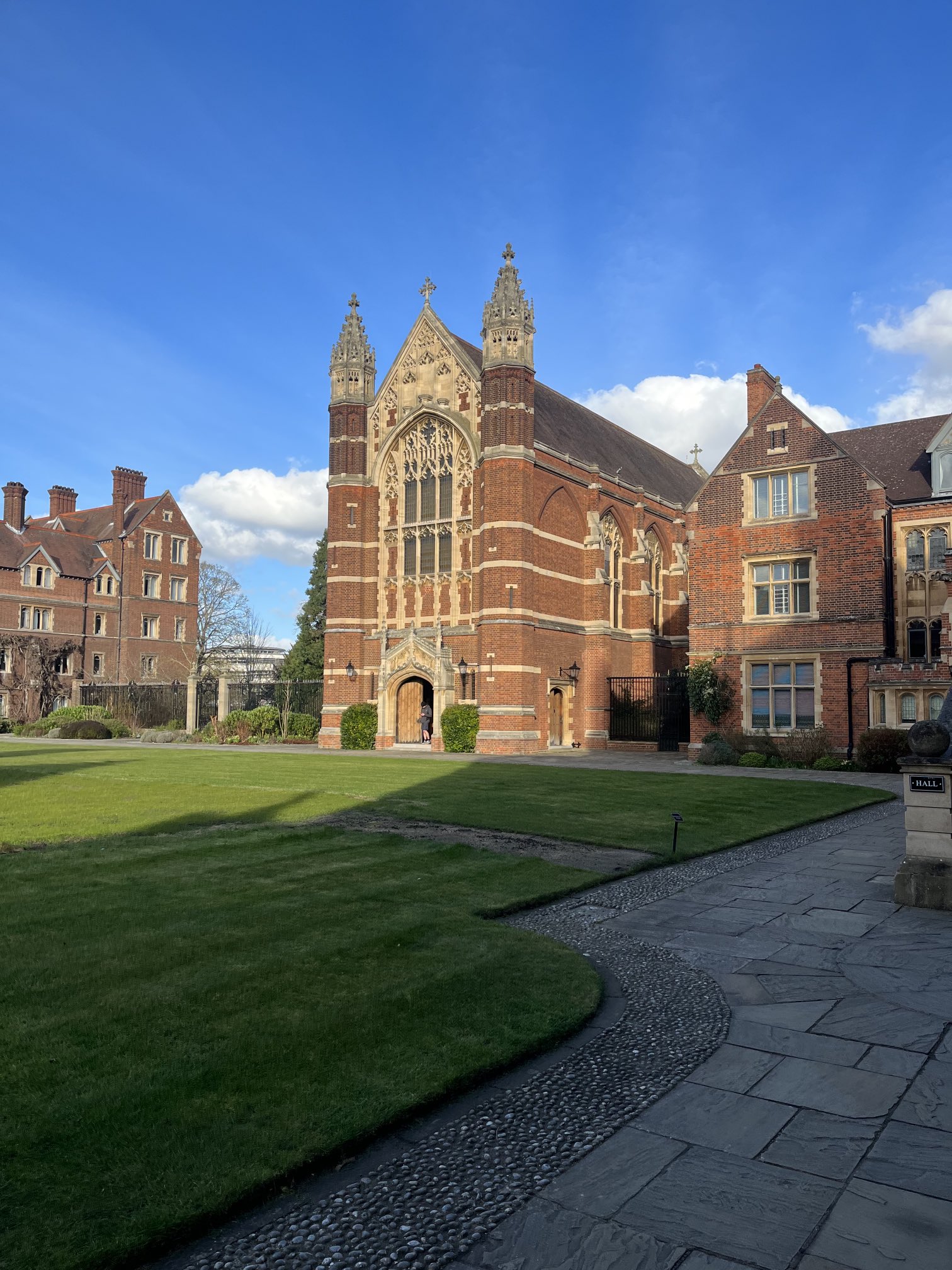 Selwyn College yesterday