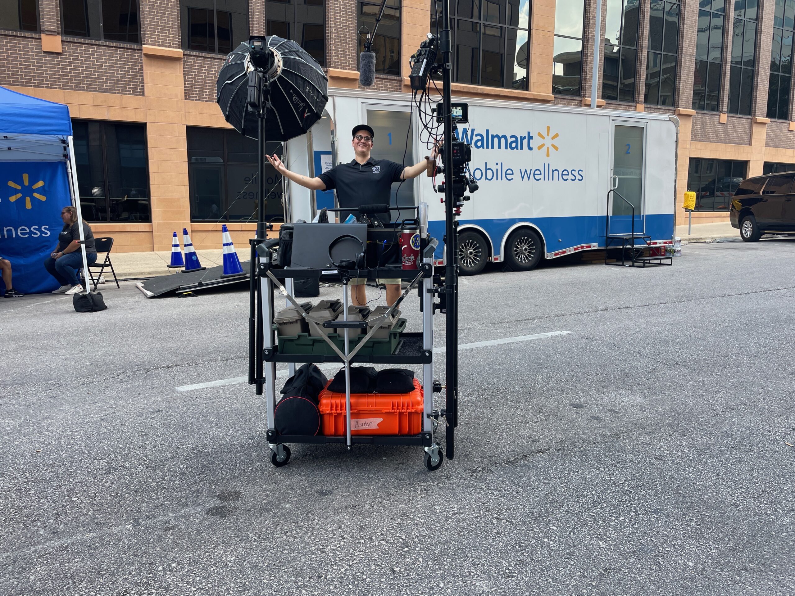 Video Production Cart