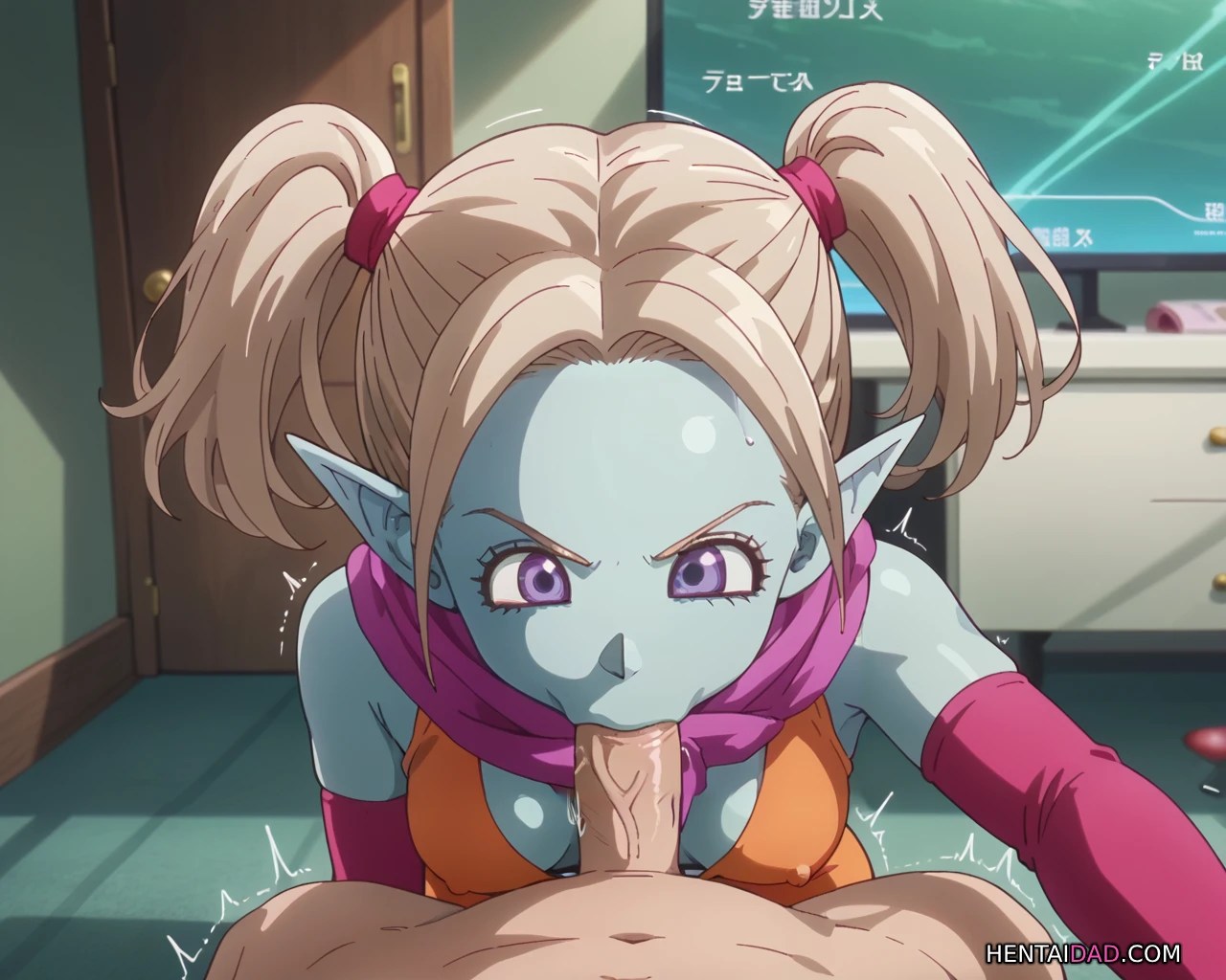 Panzy Blowjob | Dragon Ball Daima