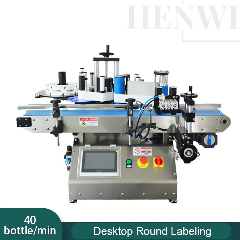 Automatic Desktop Round Bottle Labeling Machine