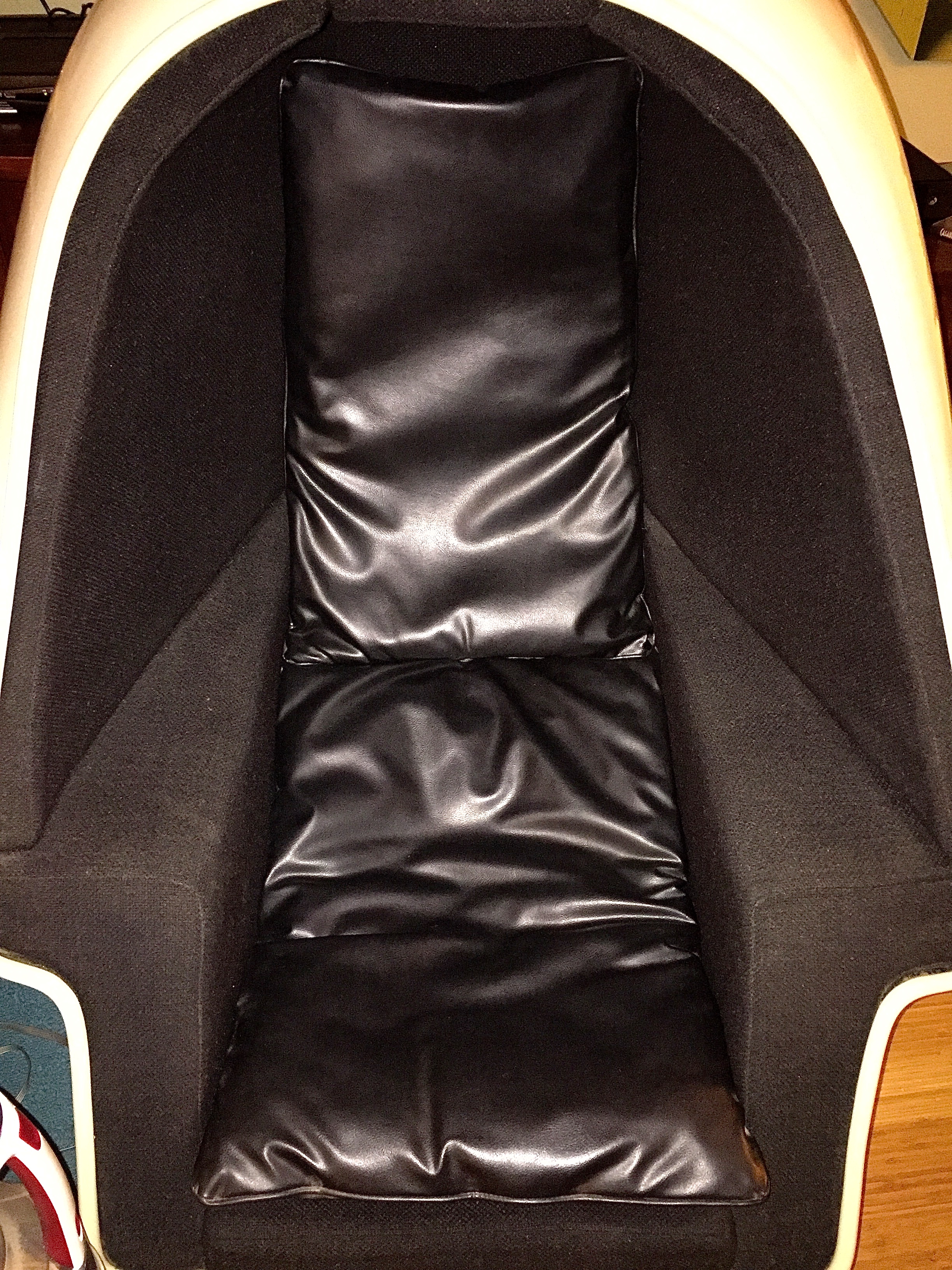 Description an original 1970s lee west alpha chamber stereo egg chair in the house! 1970 S Original Lee West Alpha Chamber Egg Chair Made For Krypton Furniture Hepcats Haven