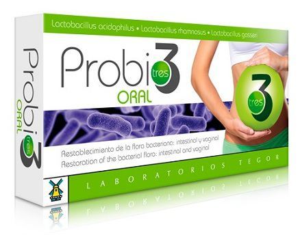Probio3 Oral – Tegor – 40 cápsulas